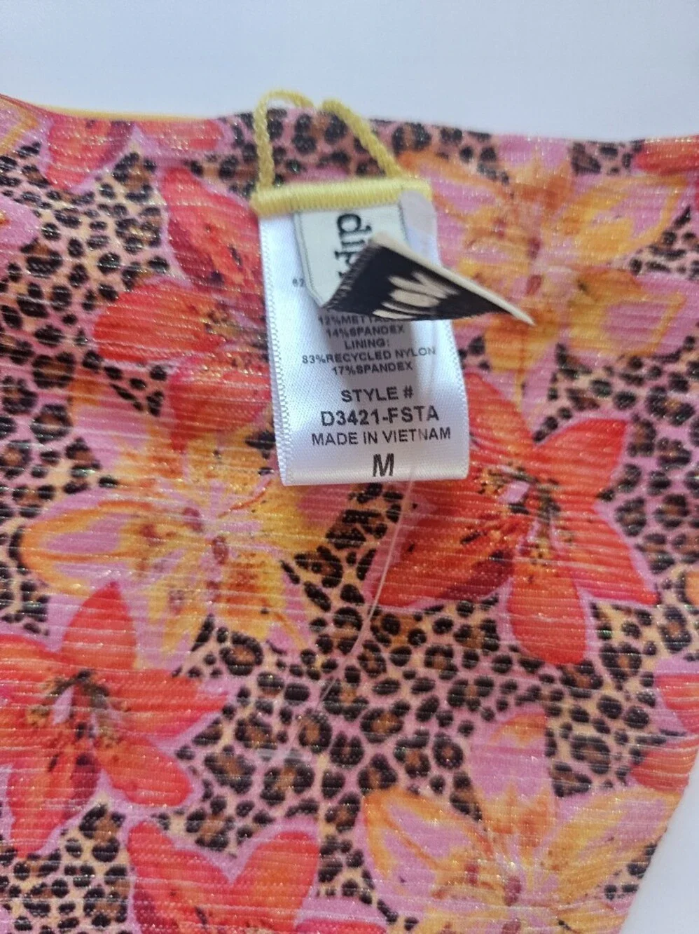 Dippin' Daisy's Bondi Cheeky Bikini Bottom & Top Set M NWT
